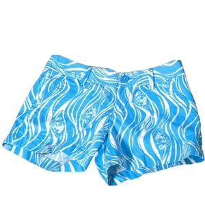 LILLY Pulitzer the Callahan blue shorts size 00
